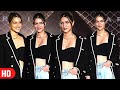 Ohh Teri Kriti Sanon Flaunnts Her Milky Chic Figure In Black Deep Neck Outfit At Farzi Premiere