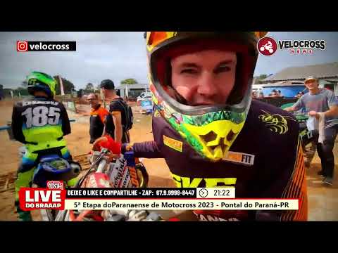 5ª Etapa do Campeonato Paranaense de Motocross 2023 -  Pontal do Paraná-PR - Sábado 22/07/2023