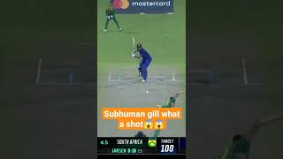 subhuman gill with two crisp shots against marco jansen! IND vs SA 👌👌👌👌