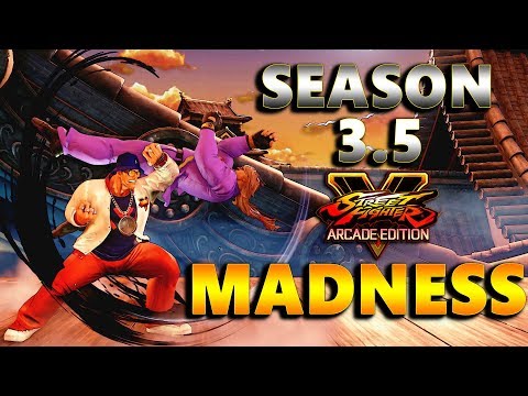 SFV AE - Season 3.5 Madness | GunFight Alex - JustFog & Valle Ryu - Poongko & More - SF5
