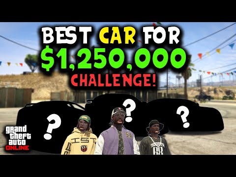 $1,250,000 Car Challenge! | GTA Online