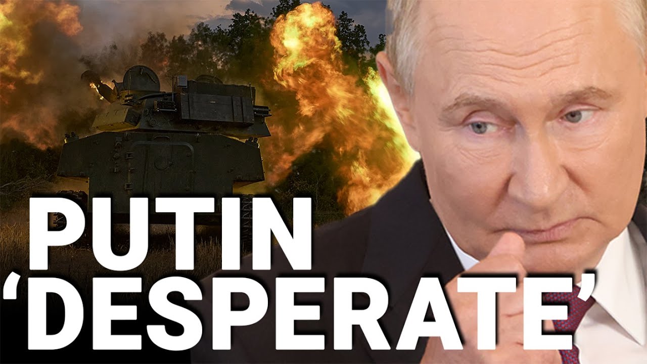 Putin 'desperately' trying to regain initiative with Kyiv strikes after Kursk losses | Leigh Turner