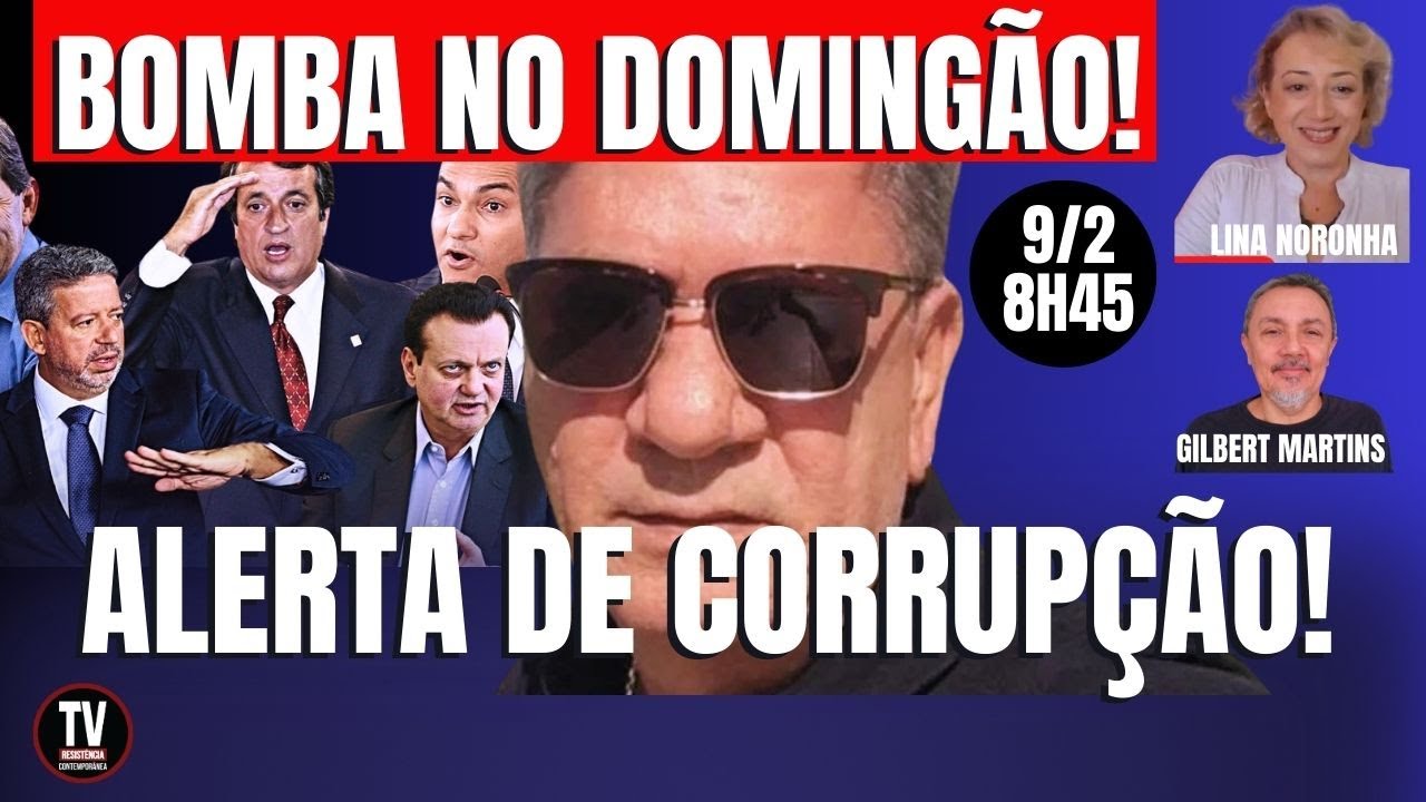 [AO VIVO] DOMINGÃO INSANO! SEGURAMENTE O MAIOR ESCÂNDALO DE CORRUPÇÃO DA HISTÓRIA! (9/2/2025)