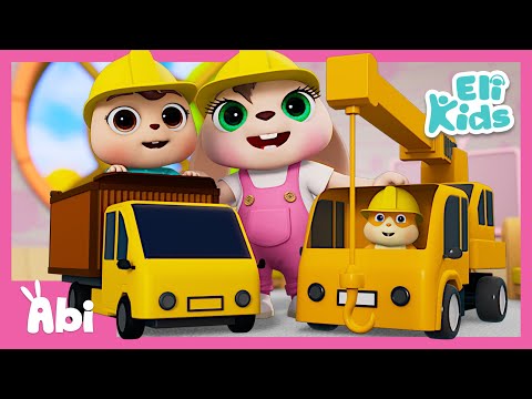 Toy Trucks +More | Construction Vehicle Song | Eli Kids Songs & Nursery Rhymes