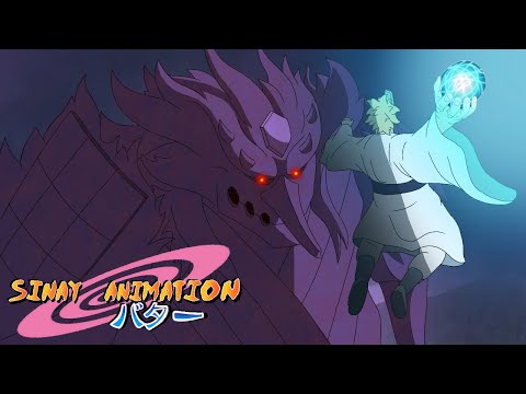 Borushiki vs Sasuke's Susanoo Armor (Naruto/Boruto Fan Animation)