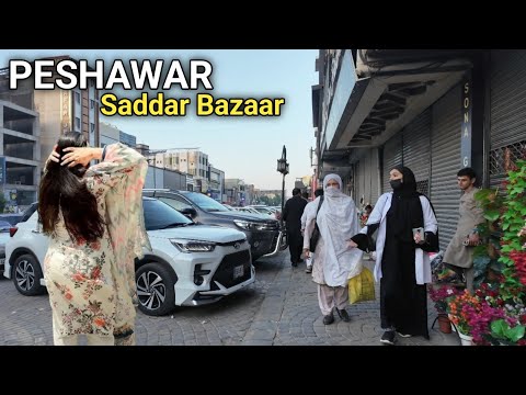 Peshawar Saddar Bazaar 4K UHD 🇵🇰 | Walking Tour of Pakistan’s Most Famous Market