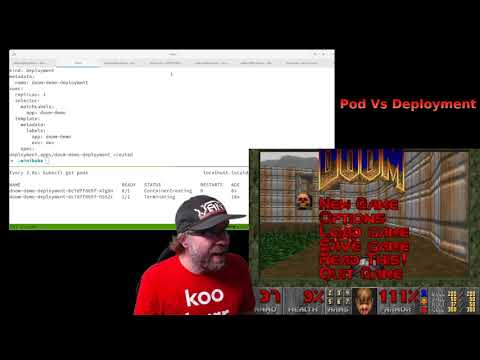 Kubernetes : Pod vs deployment explained with Doom | DevNation Lessons