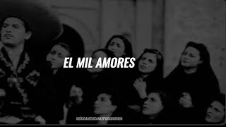 Pedro Infante El Mil Amores Letra