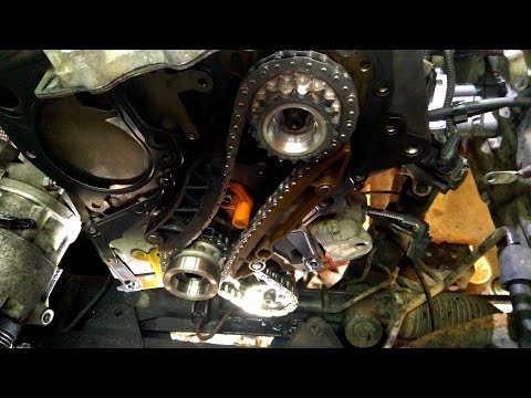 Замена цепей ГРМ на BMW X3 E83 M47/T2 Сборка