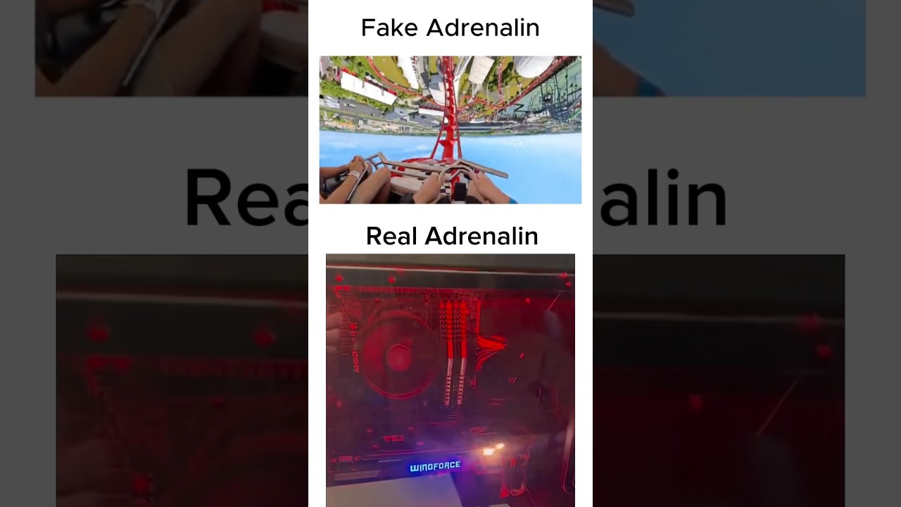 Real adrenalin #gpu #pcbuild #pcgamer #gamingpc #pcgaming