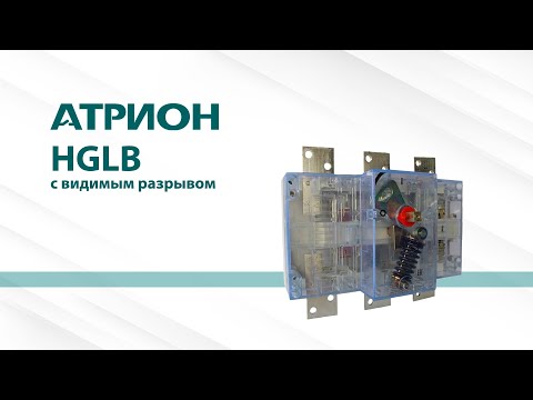 Миниатюра изображения товара Выключатель-разъединитель Атрион HGLB-1000-3P