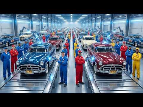 Thumbnail for Inside the 1951 Factory: How the Legendary Hudson Hornet Was Built Full Process by Unibody, video, Car, vide
