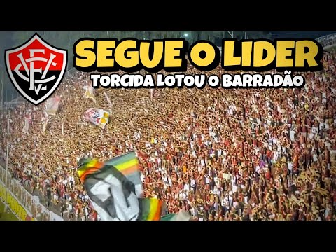 VITORIA x BOTAFOGO SP / Torcida do VITORIA Fez FESTA INCRÍVEL no BARRADÃO