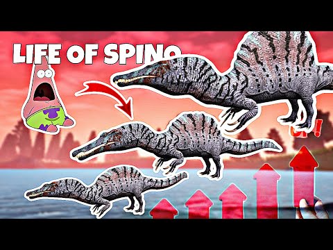 🌟LIFE OF SPINOSAURUS 0% TO 100% 🦖 (CURSED ISLE) SPINOSAURUS EXPERIENCE 