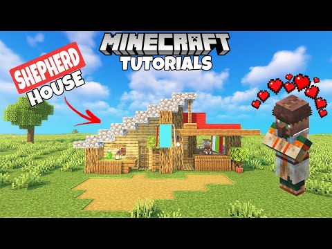 LUCIFAR GAMING - Minecraft Shepherd House 🐑🏡 ( Tutorial )