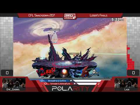 CFL Smackdown 207 Ultimate - Epic Gabriel (ROB) vs Overlade (Ridley, Snake) - Losers Finals
