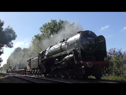 BR Standard Class 7 - 70013 - 'Oliver Cromwell' - Great Central Railway - Leicestershire - England