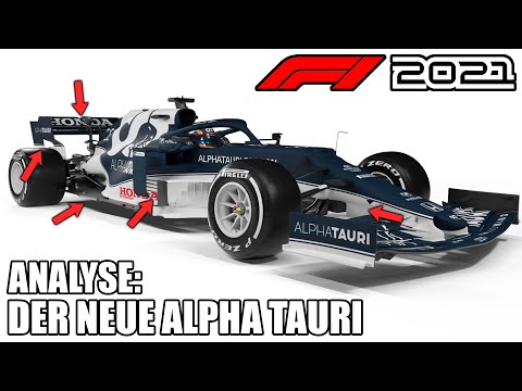 F1 2021: Der Neue Alpha Tauri AT02 im Detail analysiert | Formel 1 2021 Präsentation