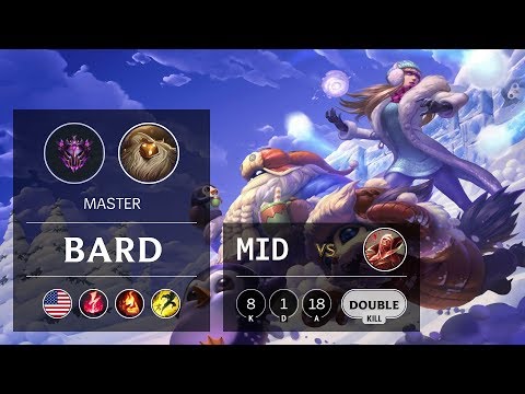 Bard Mid vs Vladimir - NA Master Patch 9.23
