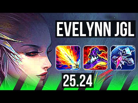 EVELYNN vs SYLAS (JGL) | EUW Master | 25.24