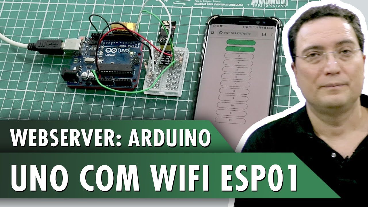 WebServer: Arduino UNO com WiFi ESP01