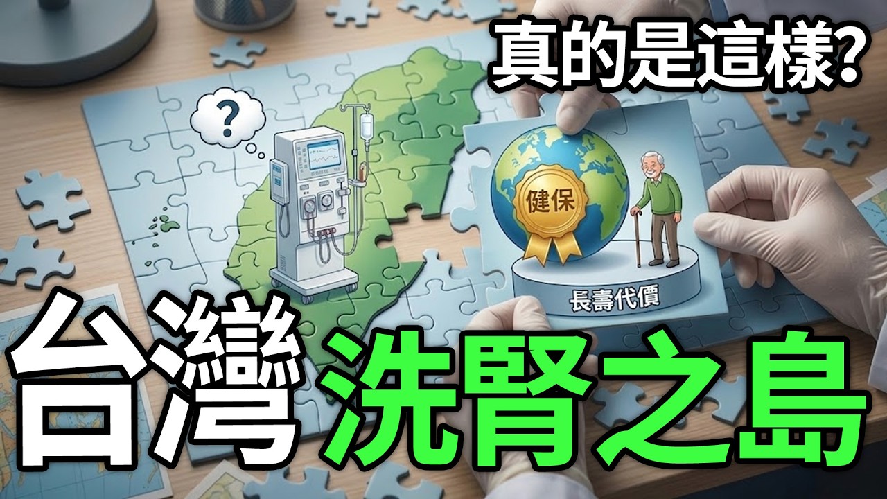😱台灣真的是「洗腎之島」？🏥揭开健保背後的世界級真相！被誤解的飲食与真正的「长壽代價」#洗腎#台灣健保#健康真相