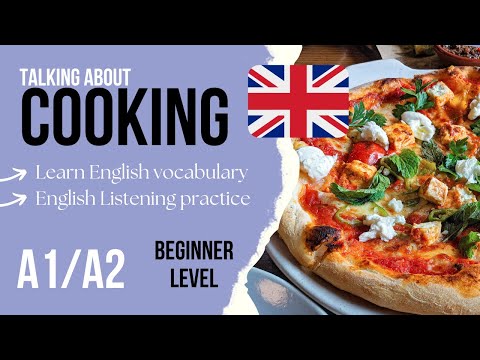🍽️COOKING & FOOD🥘 Beginner English Listening Practice A1 / A2