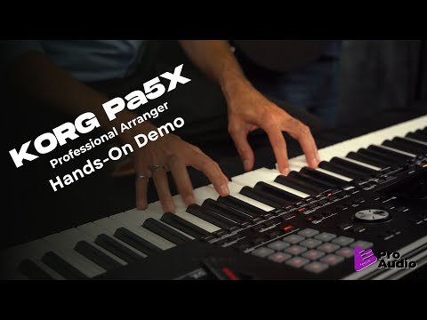 KORG Pa5X Professional Arranger | Hands-On Demo & Feature Tour
