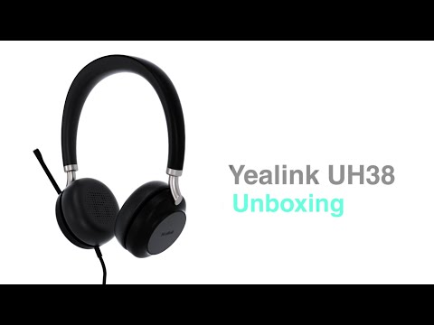 Yealink UH38 Dual Wired and Wireless Dual Headset, MS Teams Certified