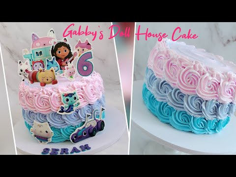 How to Make A Gabby's Doll House Cake