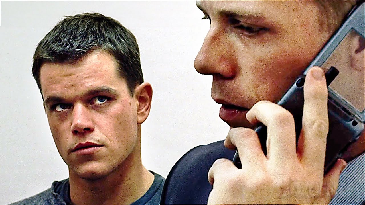 Toda Luta de Super Agente nos Filmes do Jason Bourne ⚡ 4K