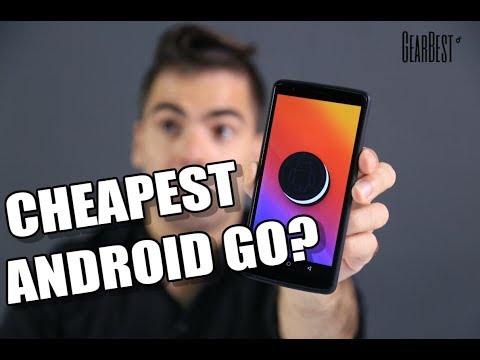 Cheapest Android Go Smartphone? Blackview A20 - GearBest