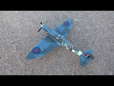 Flight review FlightLine RC Spitfire Mk IX 1200mm PNP