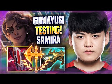 GUMAYUSI TESTING SAMIRA WITH NEW BUFFS! - T1 Gumayusi Plays Samira ADC vs Jinx! | Season 2022