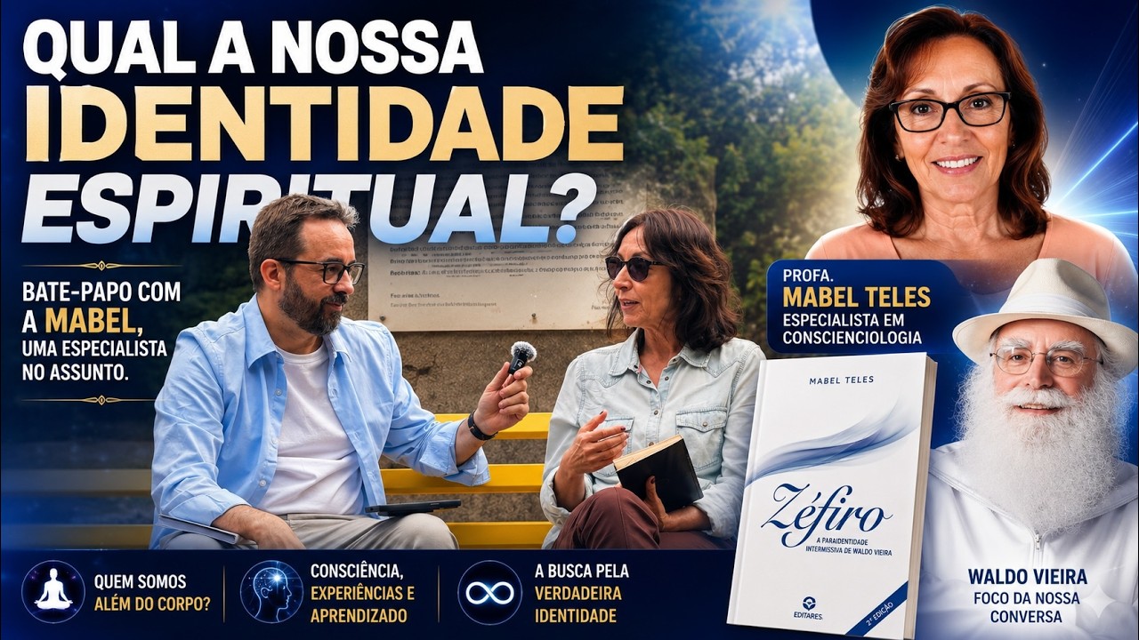 QUAL A NOSSA IDENTIDADE ESPIRITUAL APÓS A MORTE?BATEPAPO COM A MABEL, ESPECIALISTA EM PARAIDENTIDADE
