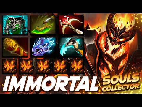 Shadow Fiend Amazing Souls Collector - Dota 2 Pro Gameplay [Watch & Learn]