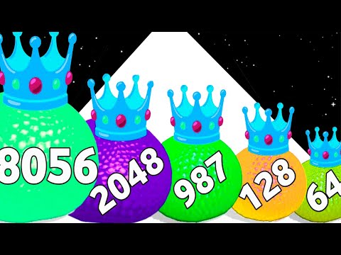 Ball Balloon Run - Level Up Ball All Levels Gameplay