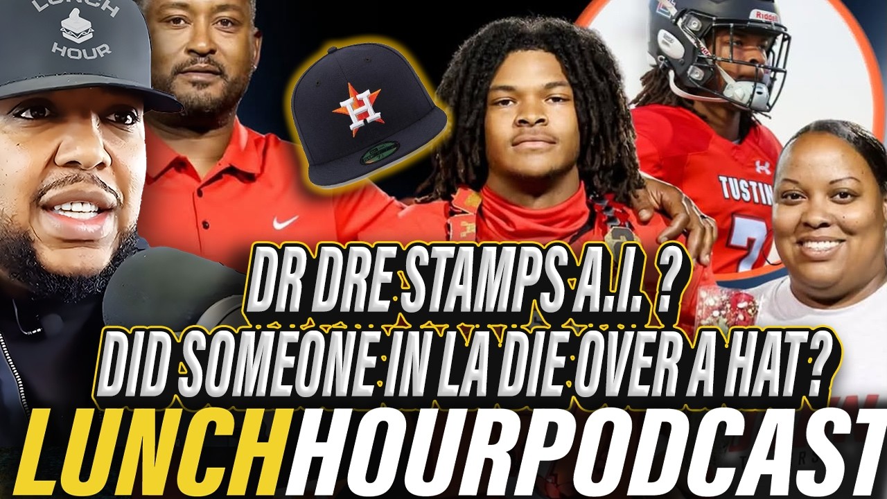 The Lunch Hour: People In LA 💀 Over Hats??? Dr Dre Stamps A.I. ???