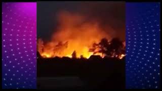 Сегодня ночью в садоводстве "Здоровье" произошел пожар