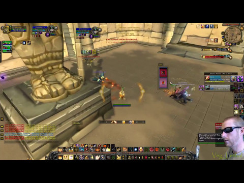 WoW - Crowd Control Insanity - Holy Pally / Unholy DK Vs Disc Priest / Fire Mage - Legion