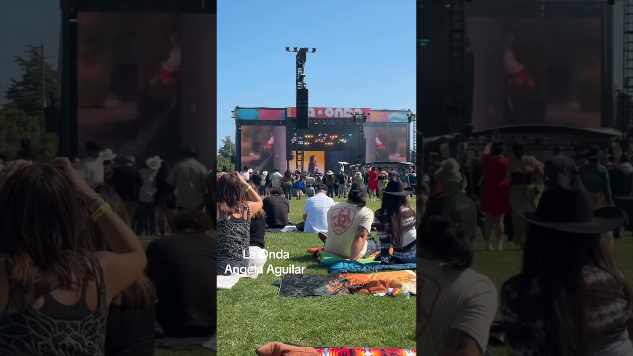 ÁNGELA AGUILAR LLORA en pleno CONCIERTO!