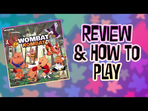 Wombat Kombat Review & How to Play | Set collection and marsupial martial arts!