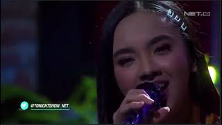 Download lagu LYODRA - HEAVEN at Tonight Show Net TV tgl.19 Juni 2022 .. #lyodra #singer #tonightshow #nettv mp3