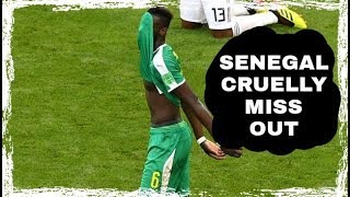 Senegal go out by having a worse discipline than Japan!
