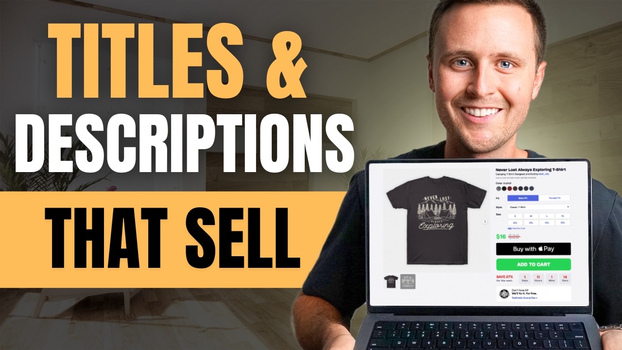How to Write Print On Demand Titles & Descriptions That Sell