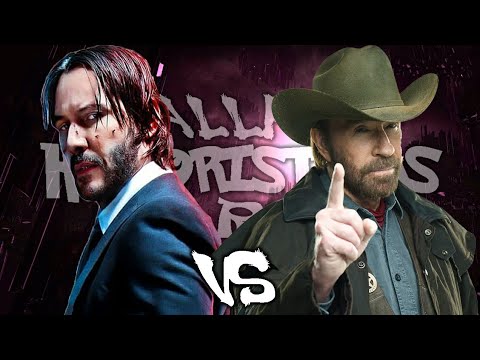 Chuck Norris Vs John Wick. Batallas Humoristicas de rap
