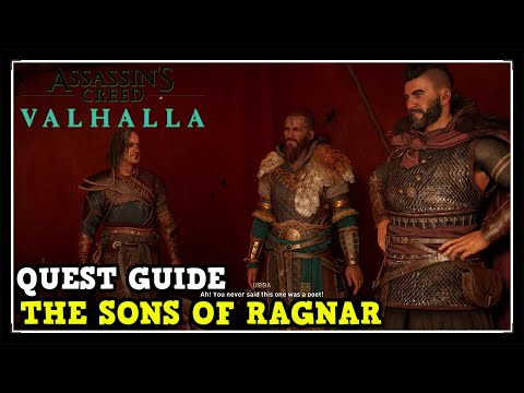 Assassin's Creed Valhalla The Sons of Ragnar Quest (Chapter 1 The Kingmaker's Saga)