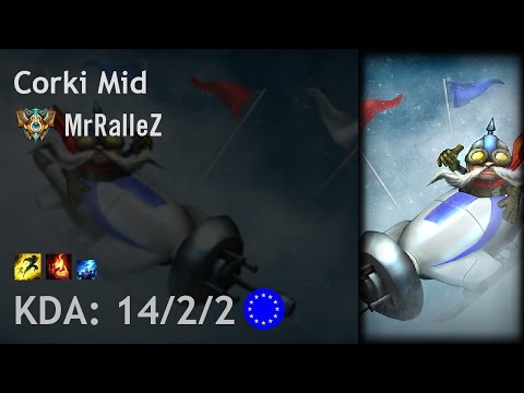 Corki Mid vs Viktor - MrRalleZ - EUW Challenger Patch 6.23