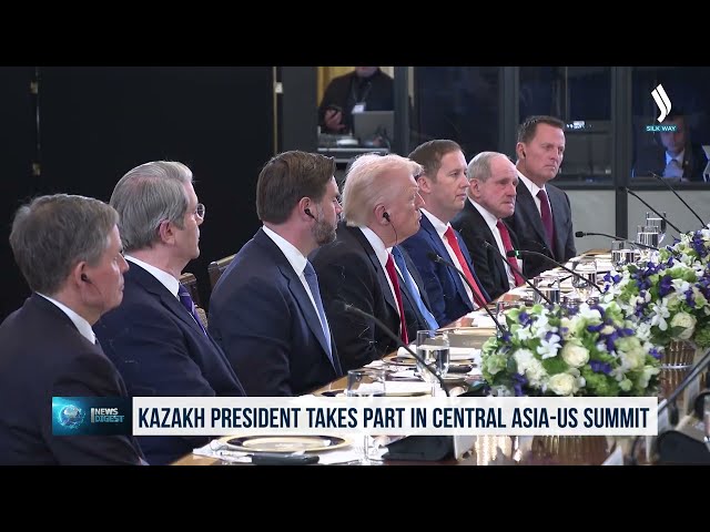 Қозоғистон Президенти «Марказий Осиё – АҚШ» саммитида иштирок этди