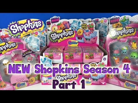 NEW SHOPKINS SEASON 4 - Giant Opening With 6 Ultra Rare